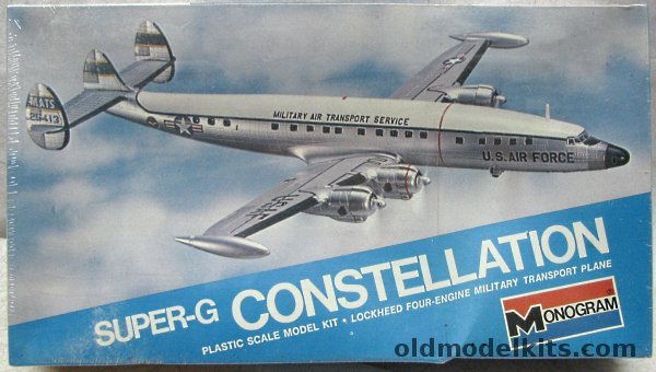 Monogram 1/131 Super-G Constellation - C-121C MATS - (L1049), 7591 plastic model kit